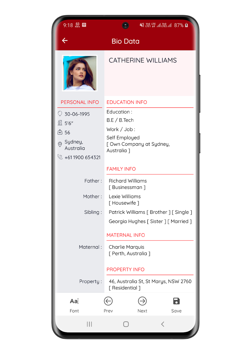 Bio Data Maker Screenshot 10